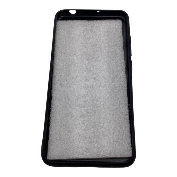 Xiaomi Redmi 6 / 6A Blue Floral Design Phone Case With Circular Ring Holder - Picture 5 of 11